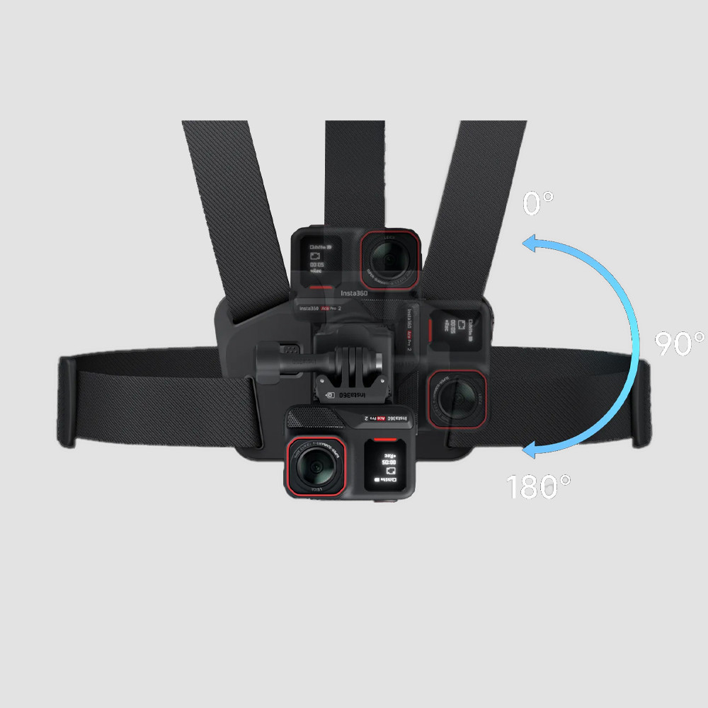 Insta360 X Series POV Chest Mount 2.0 สายรัดหน้าอกสำหรับกล้อง Insta360 X Series ของแท้ - Image 4