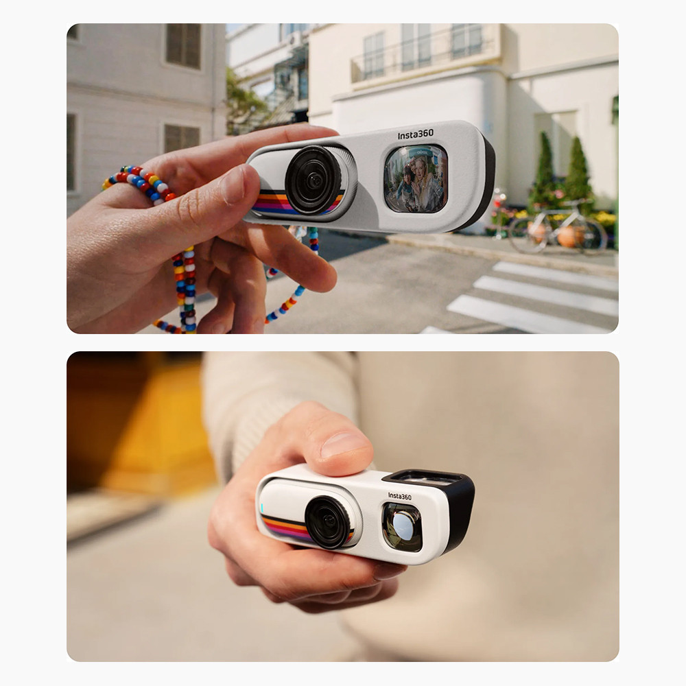 Insta360 GO 3S Retro Viewfinder Classic Canvas White ของแท้ เฉพาะกรอบ Only Frame - Image 6