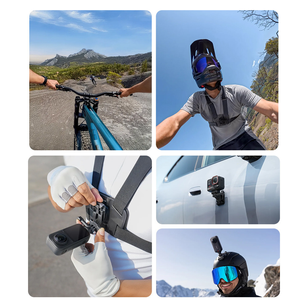 Insta360 X Series POV Chest Mount 2.0 สายรัดหน้าอกสำหรับกล้อง Insta360 X Series ของแท้ - Image 3