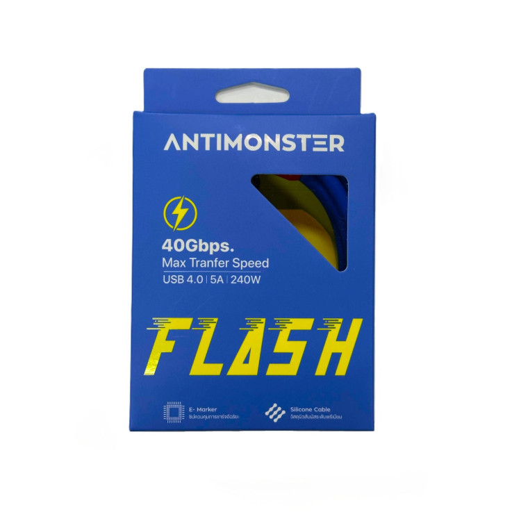 (Pre-Order 7-15 วัน) Antimonster Loop Flash USB 4.0 ถ่ายโอนข้อมูล 40 Gbps (ประกันตลอดชีพ) - Image 3